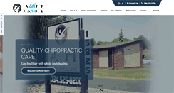 Desktop Screenshot of amhchiropractic.com